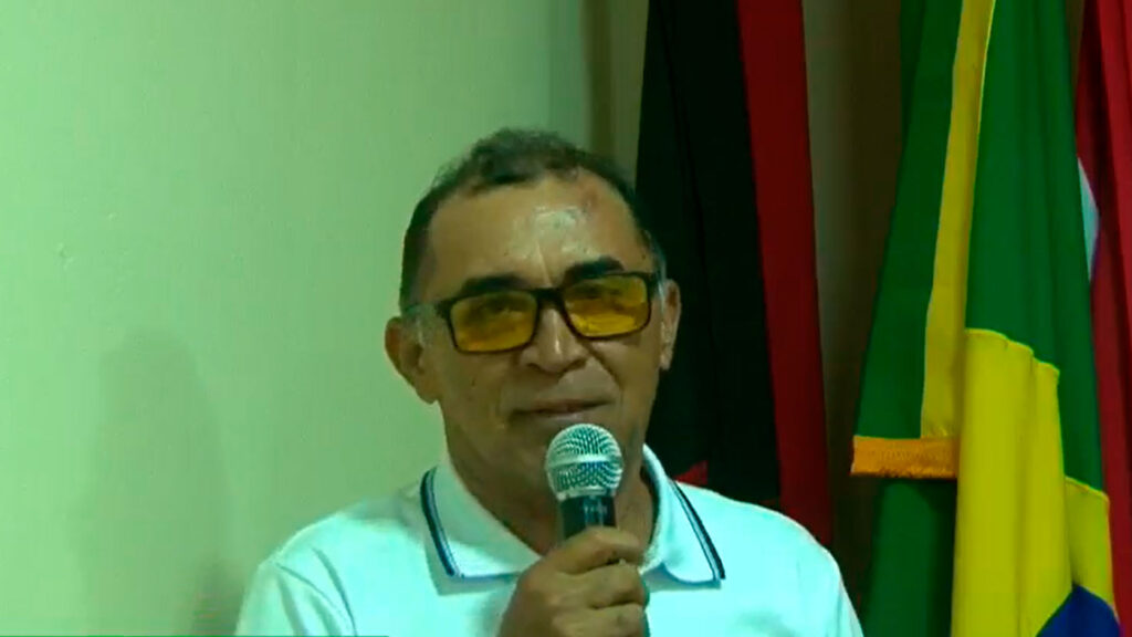 Vereador Ivan Carneiro iniciou sua fala desejando um boa noite a todos os ouvintes e munícipes