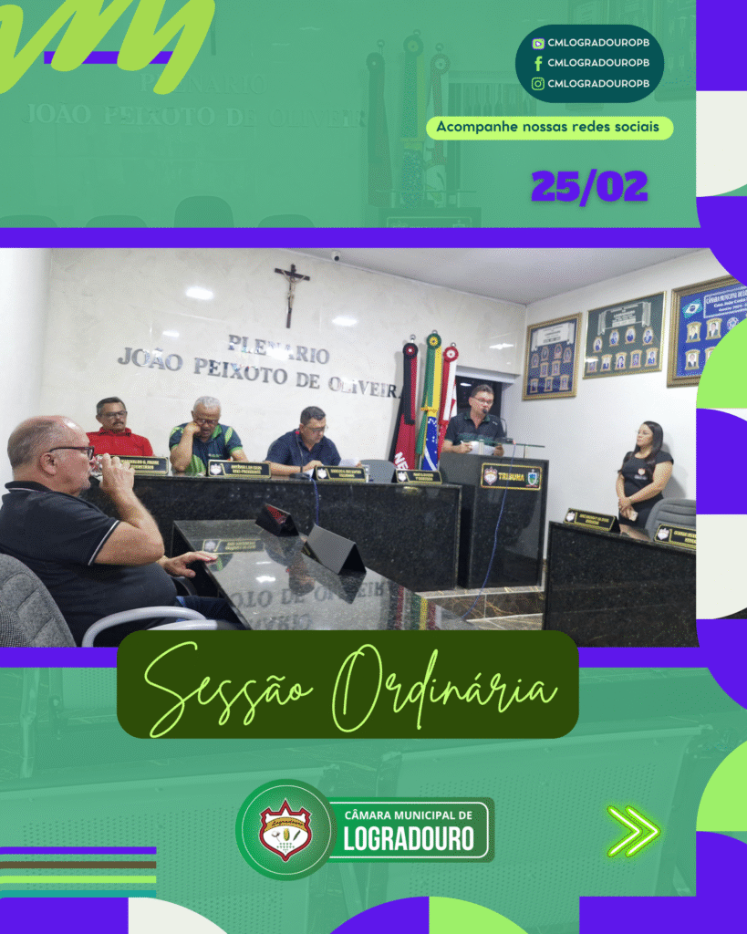 Sessão Ordinária 25-02-2026