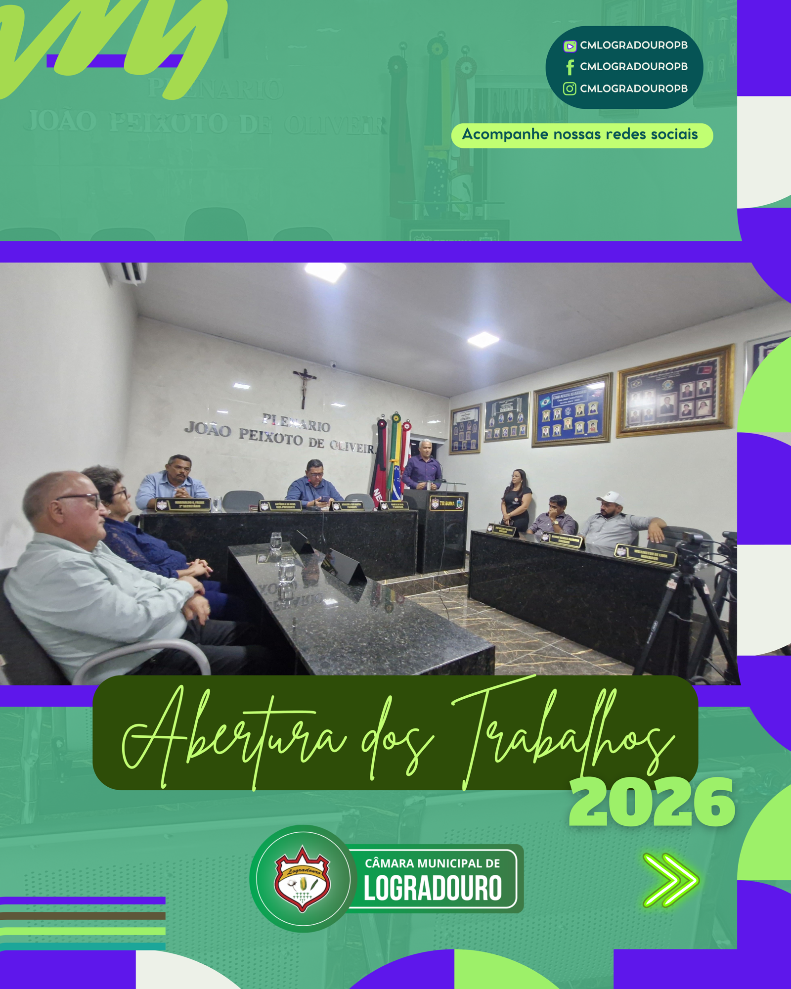 Abertura dos Trabalhos Legislativos 2026